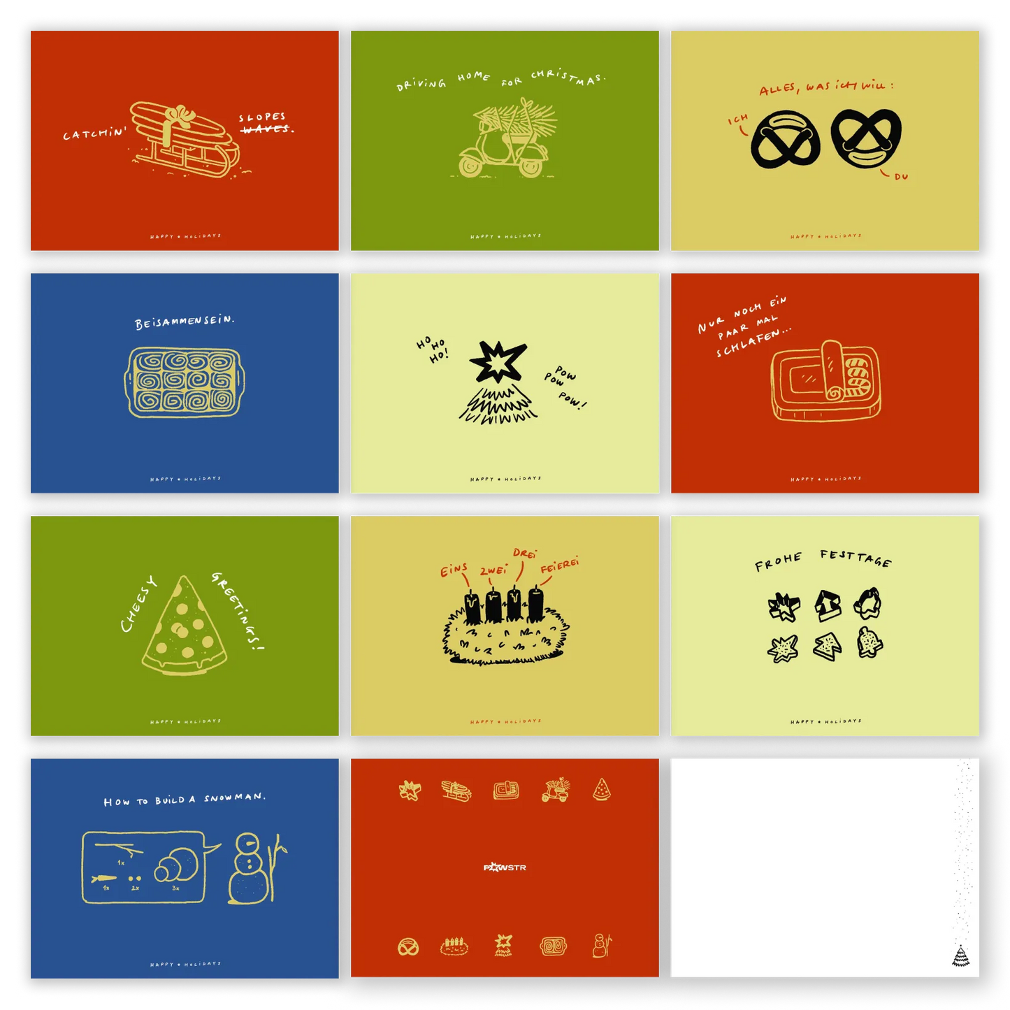 Weihnachtskarten (10er Set)