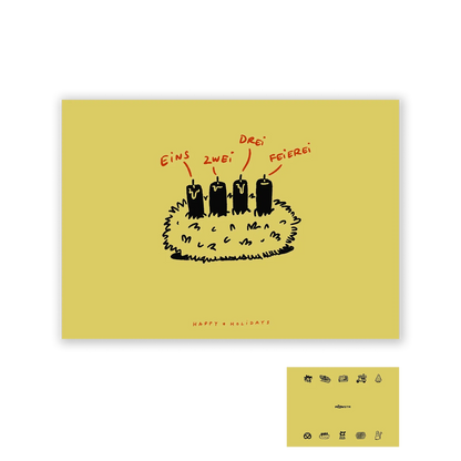 Weihnachtskarten (10er Set)