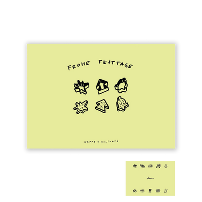 Weihnachtskarten (10er Set)